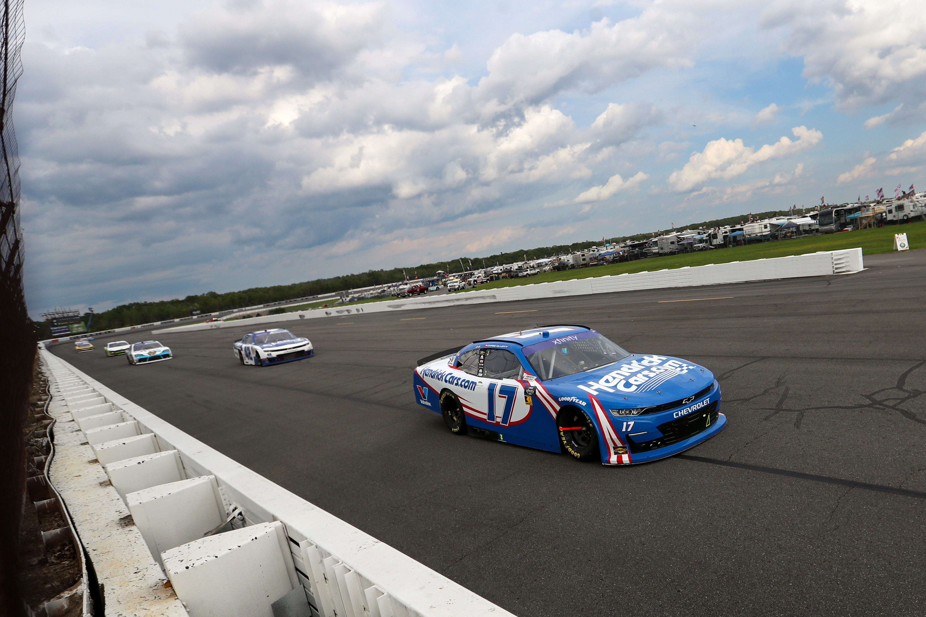 Chase Elliott driving the #17 Chevrolet Camaro at Pocono Raceway - Source: Imagn